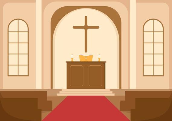 church altar background design