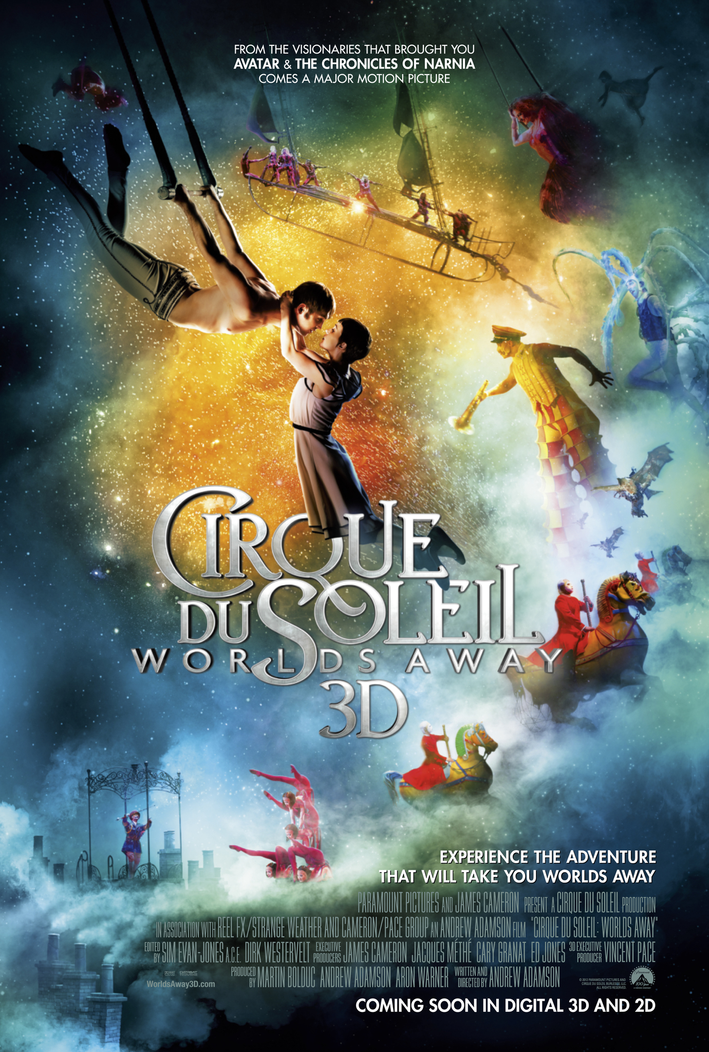 cirque du soleil worlds away poster