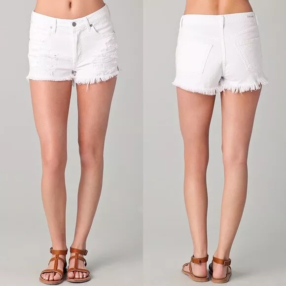 citizens of humanity white shorts