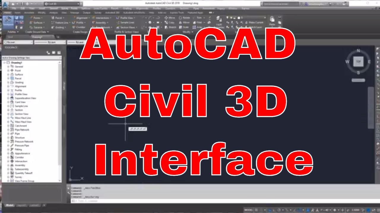 civil 3d interface
