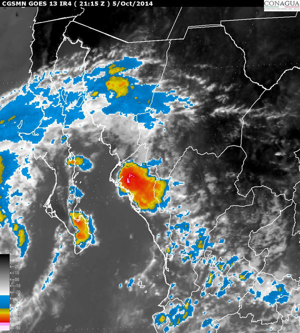 clima la paz bcs satelite