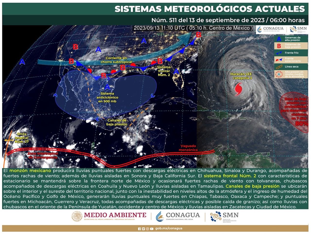 clima septiembre 2020 monterrey