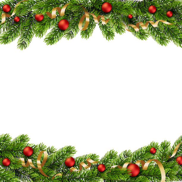 clip art christmas borders