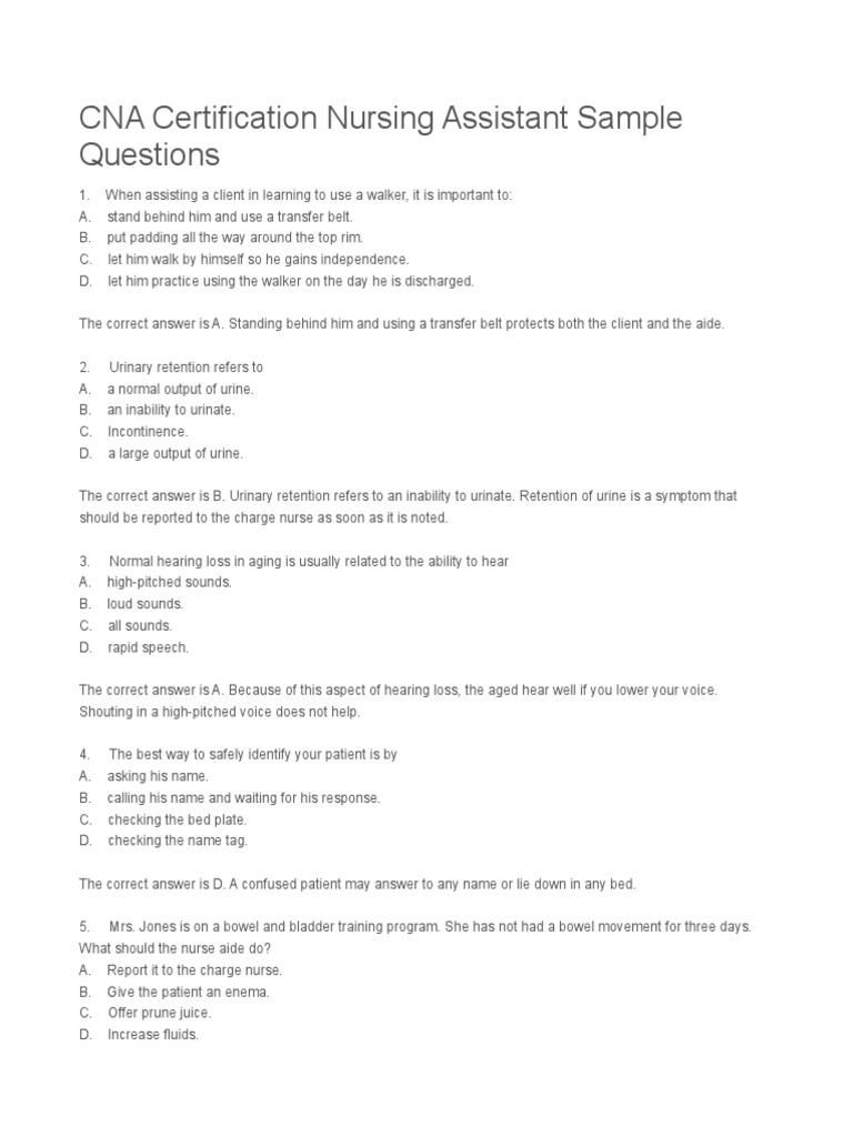 cna study guide pdf