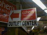 cohens furniture outlet