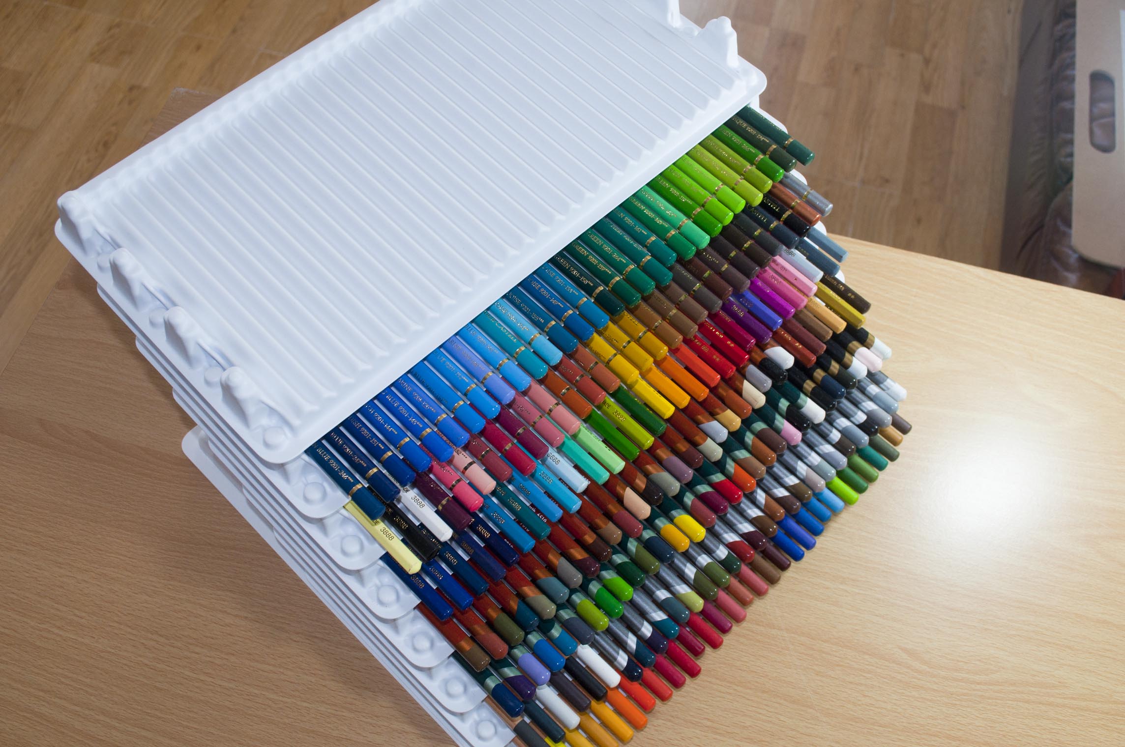 colored pencil storage