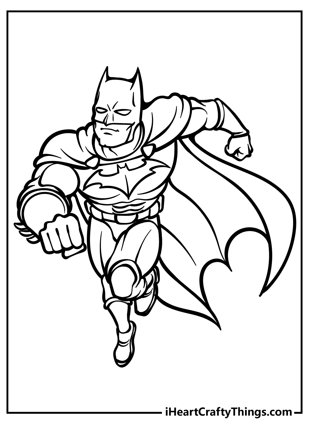 coloring pages batman