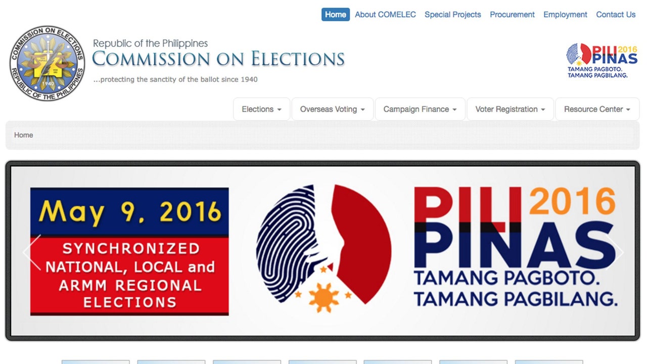 comelec 2016 results