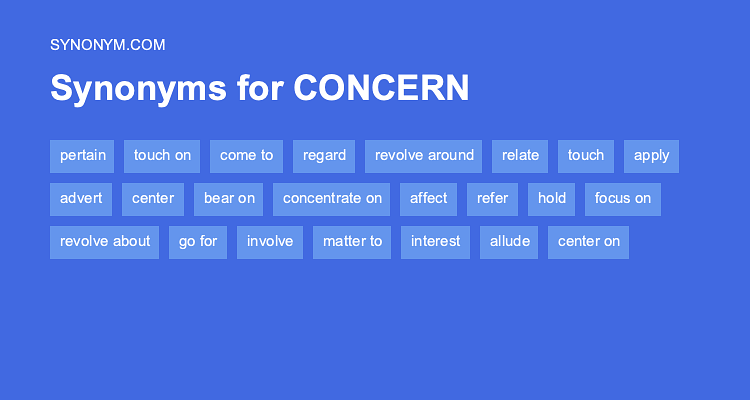 concerns synonym