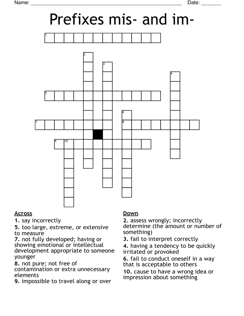 conducted oneself crossword