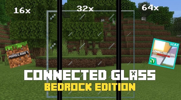 connected glass texture pack