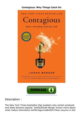 contagious by jonah berger pdf