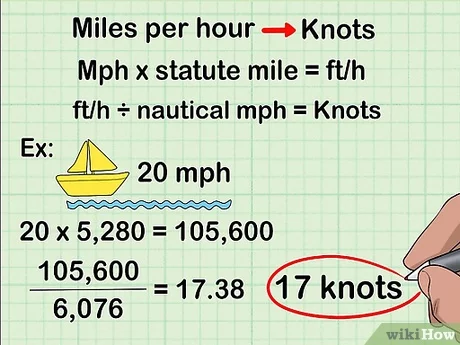 convert knots to km hour