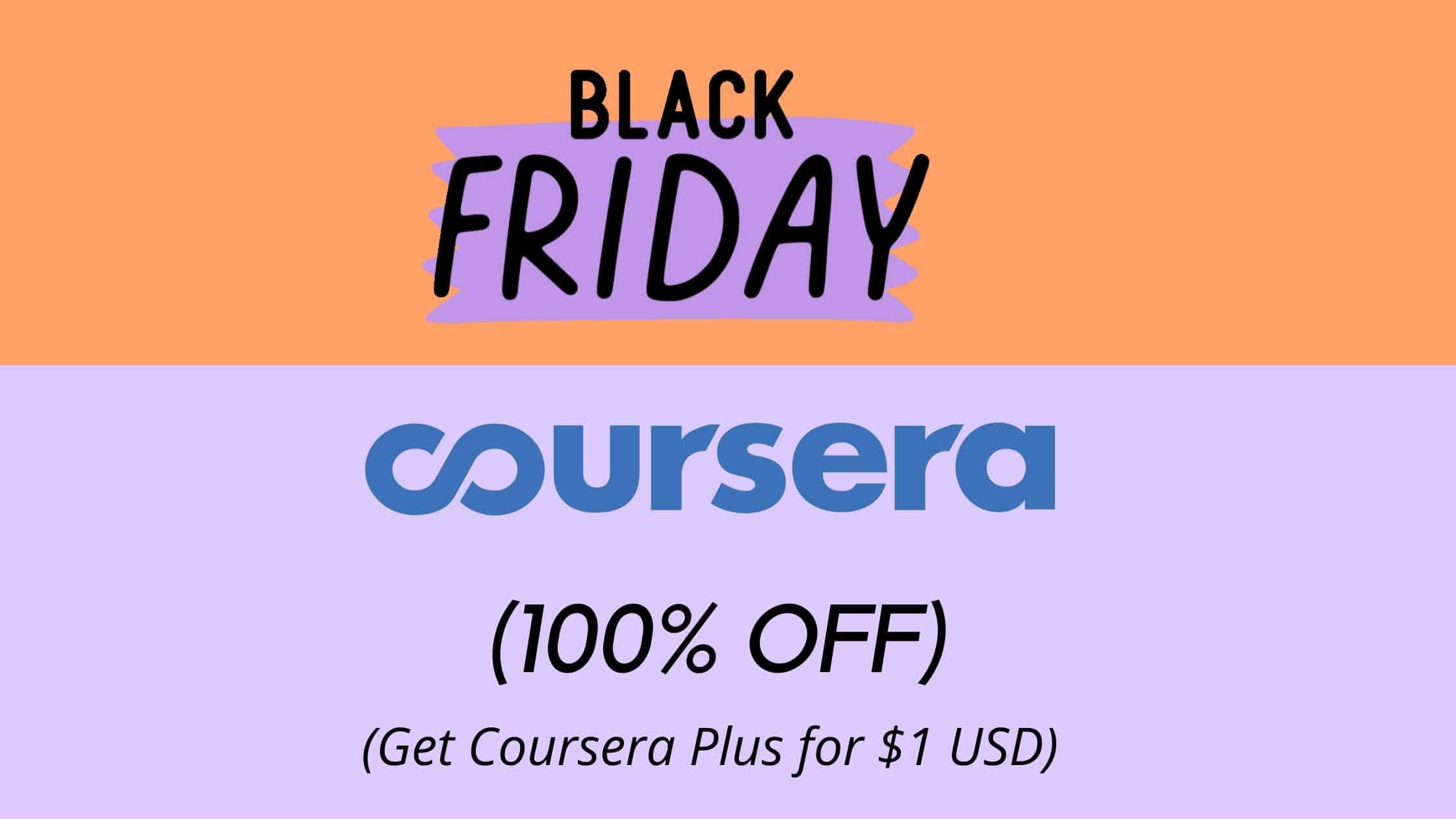 coursera black friday