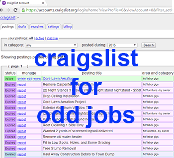 craigslist gigs near me