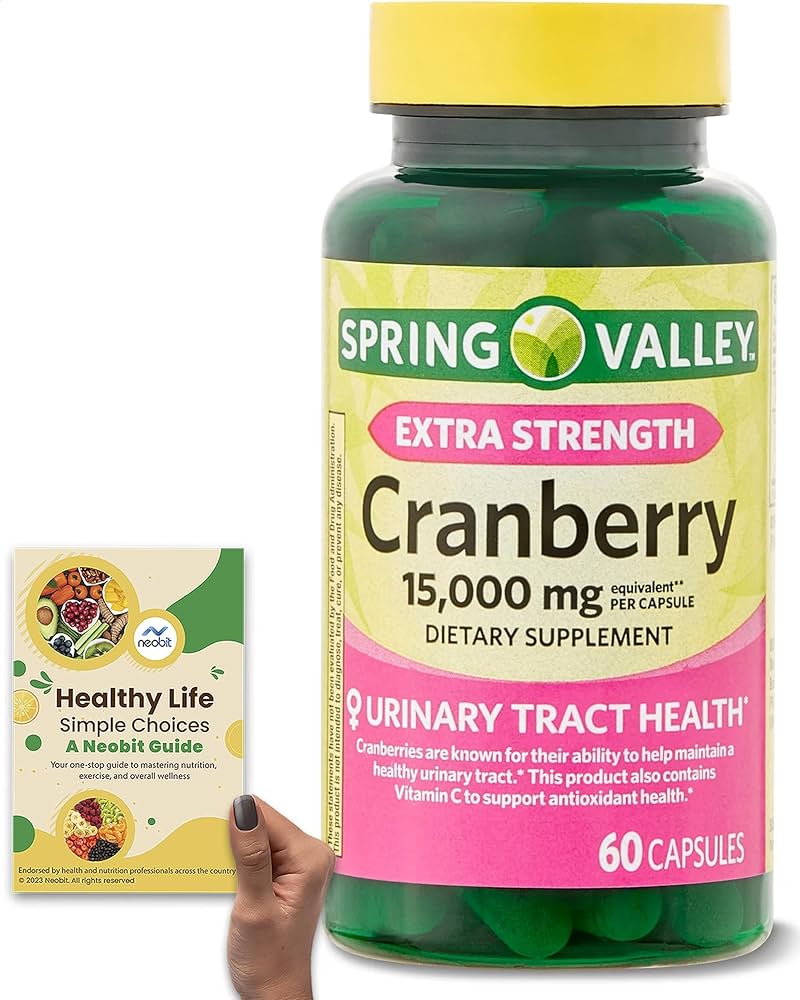 cranberry tablets walmart