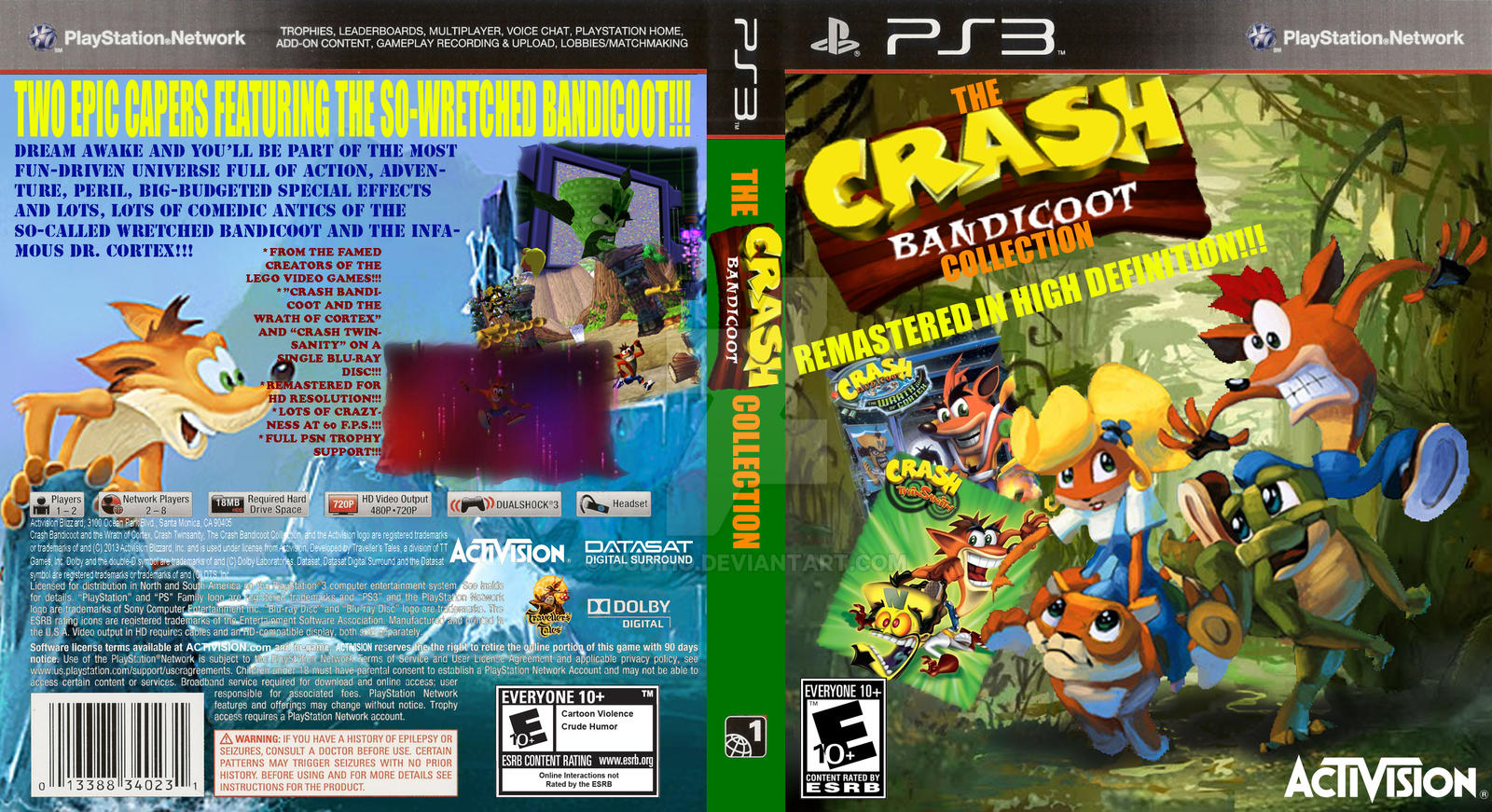 crash bandicoot remastered ps3