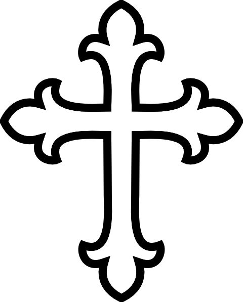 crosses clip art