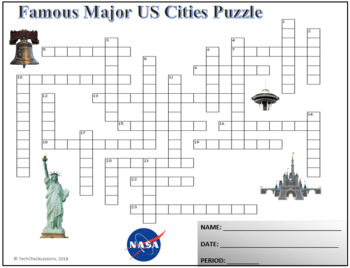 crossword clue american city