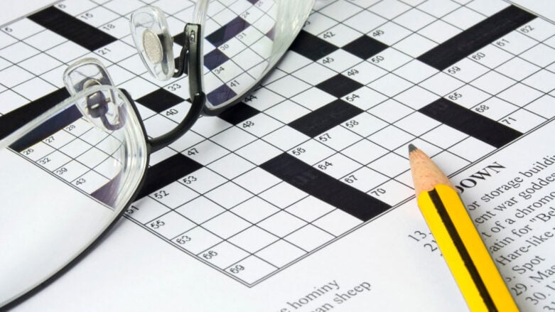 crossword clue charm