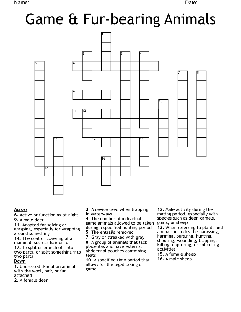 crossword clue for bearing