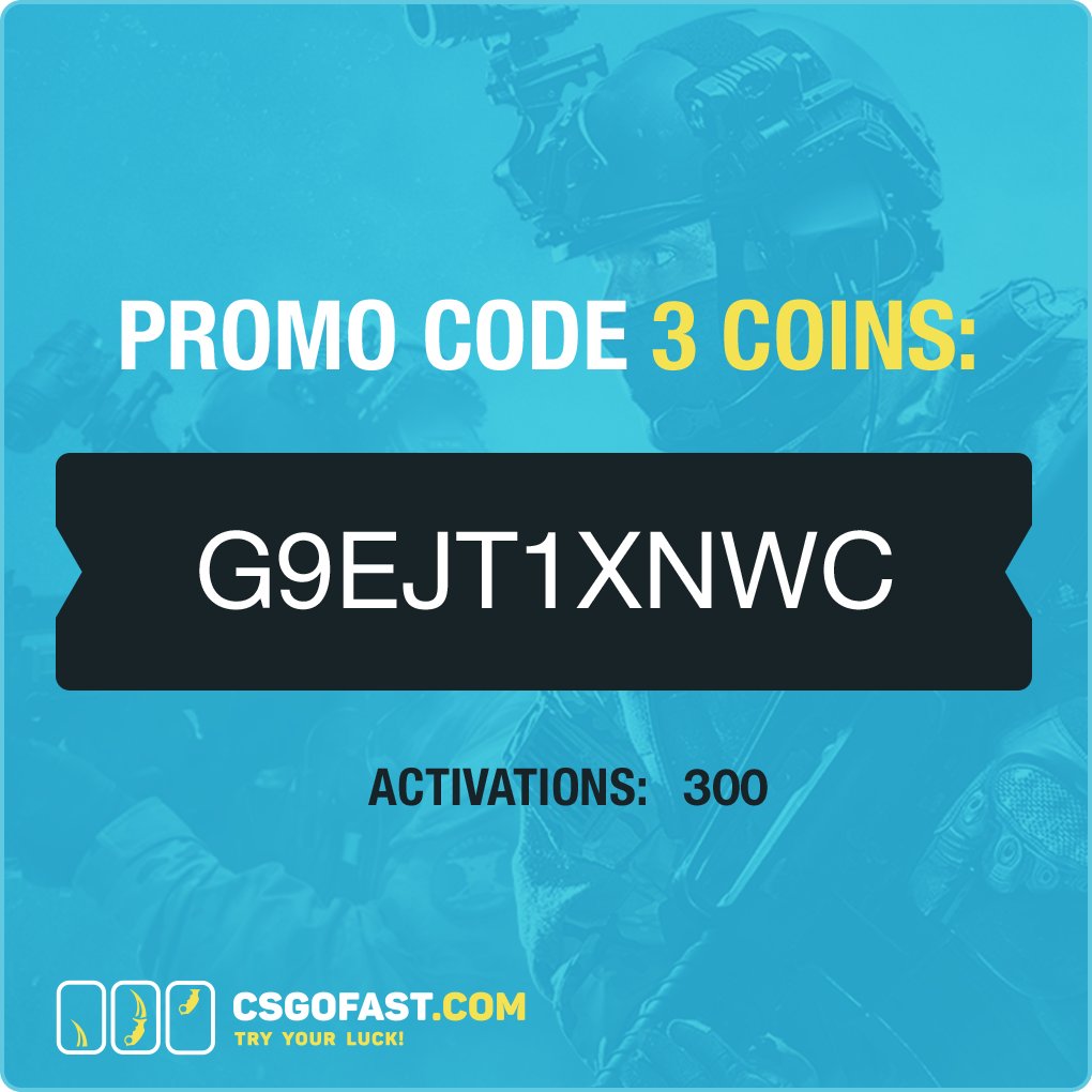 csgofast promo code