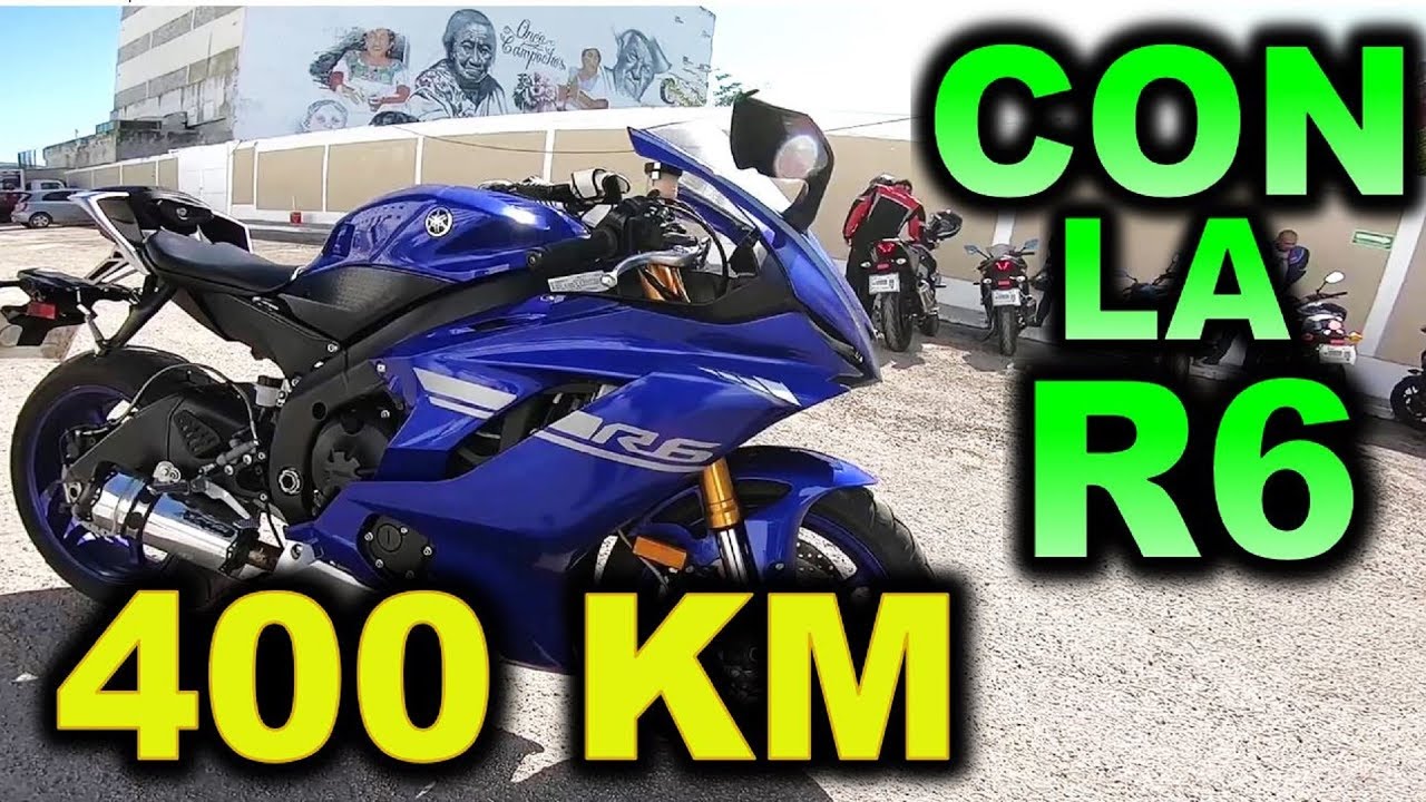 cuanto corre una yamaha r6