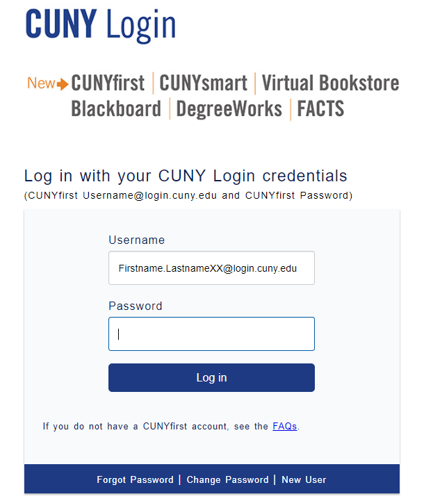 cunyfirst login