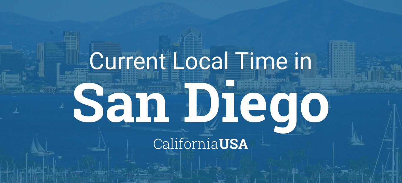 current time at san diego
