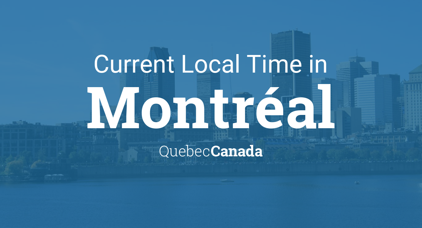 current time in montreal