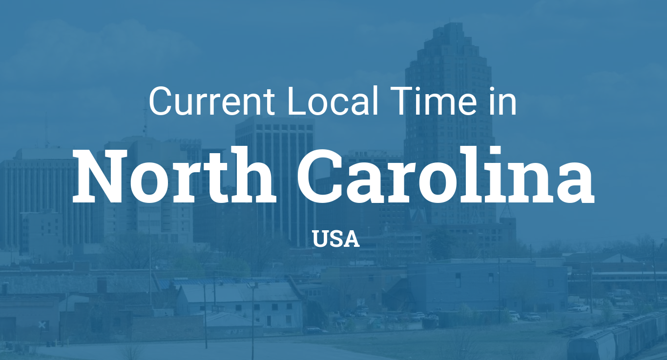 current time in north carolina