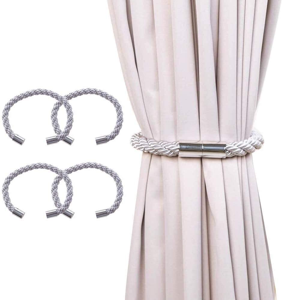 curtain tie magnetic