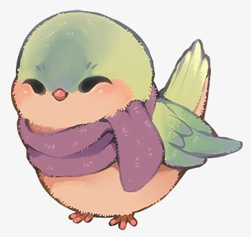 cute bird drawing