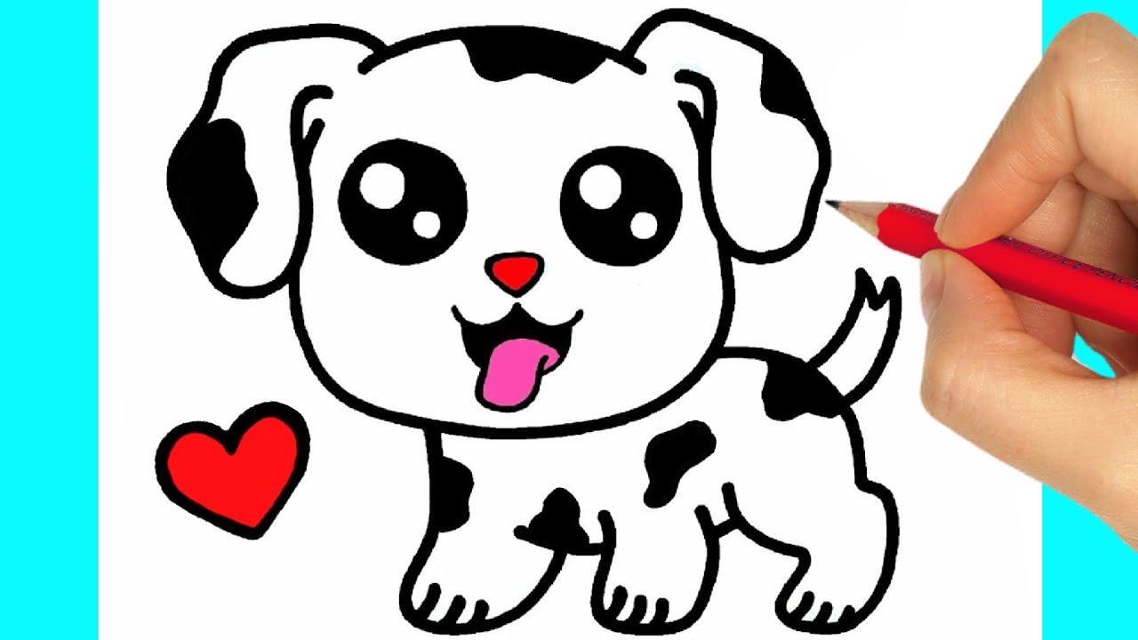 cute dog drawing images