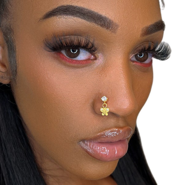 cute nose piercing stud