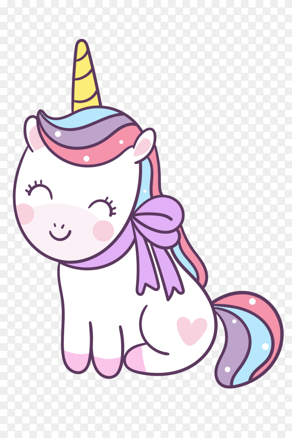 cute unicorn png