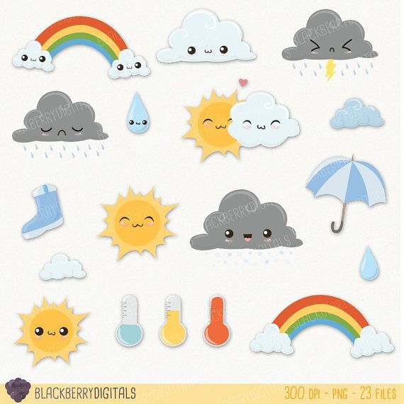 cute weather clipart