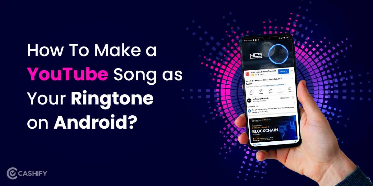 how to set youtube song as ringtone