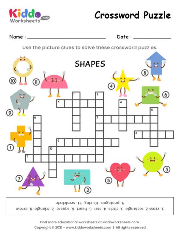 pre k lesson crossword clue