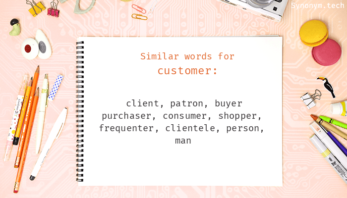 synonyms for customers