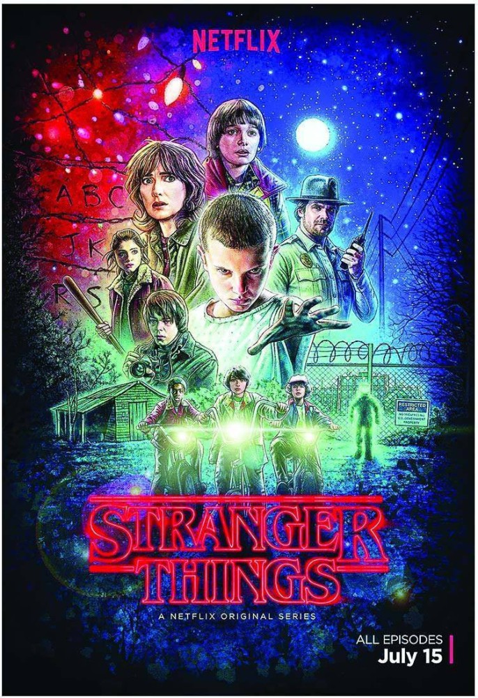 stranger things s1 poster