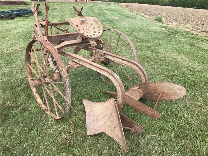 vintage horse drawn plow