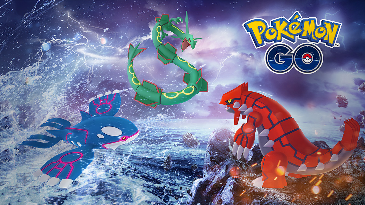 groudon and kyogre and rayquaza