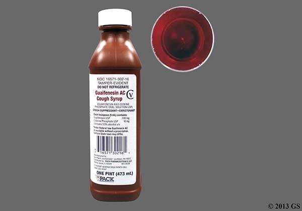 guaifenesin codeine solution