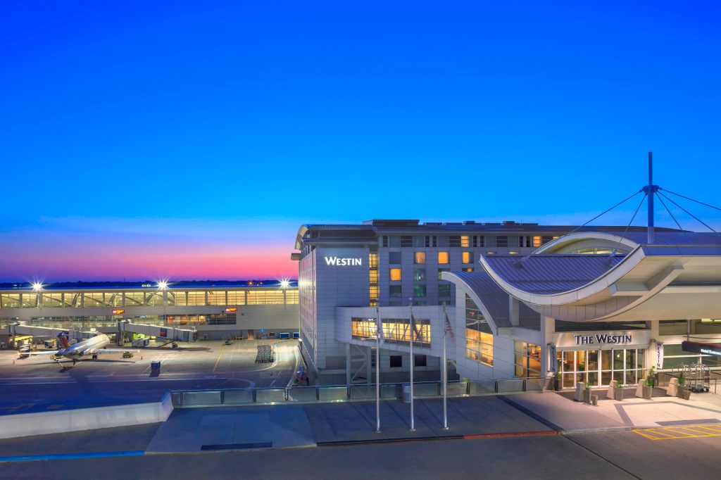 westin detroit airport park and fly