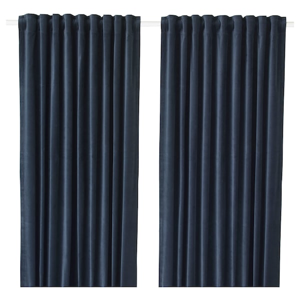 ikea drapes velvet