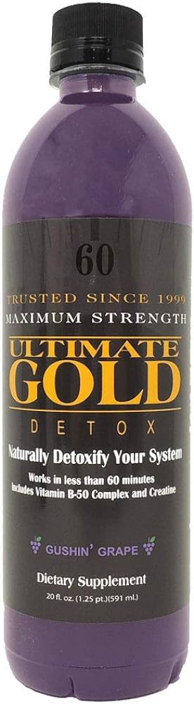 can ultimate gold detox be detected