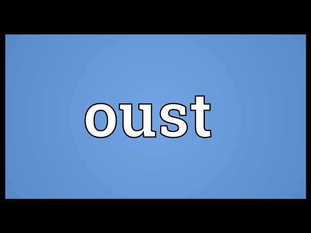 oust pronunciation