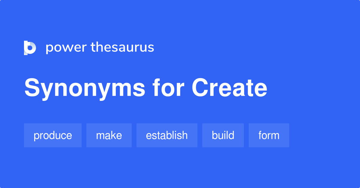 create synonyms