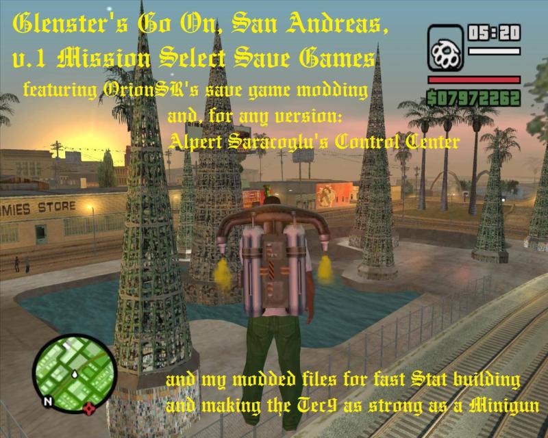 gta sa mission save files